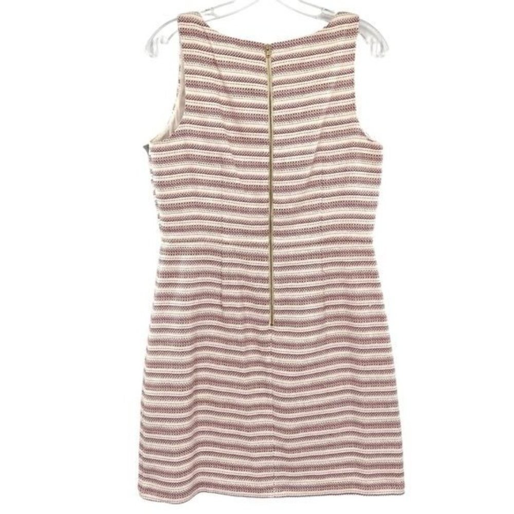 Loft Textured Stripe Pocket Sheath Dress - Picture 12 of 14